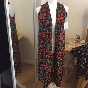 XS LuLaRoe Joy Layering Piece D02 549